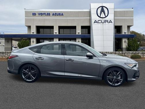 Liquid Carbon Metallic 2025 Acura Integra w/A-Spec Package