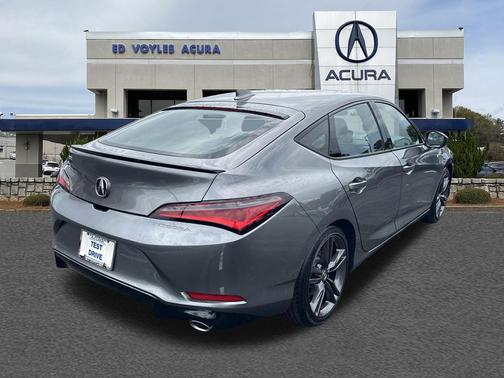 Liquid Carbon Metallic 2025 Acura Integra w/A-Spec Package