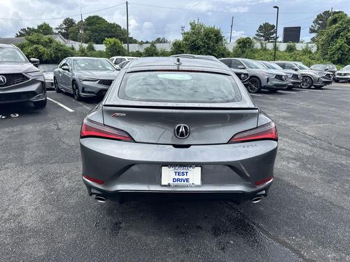 Liquid Carbon Metallic 2025 Acura Integra w/A-Spec Package