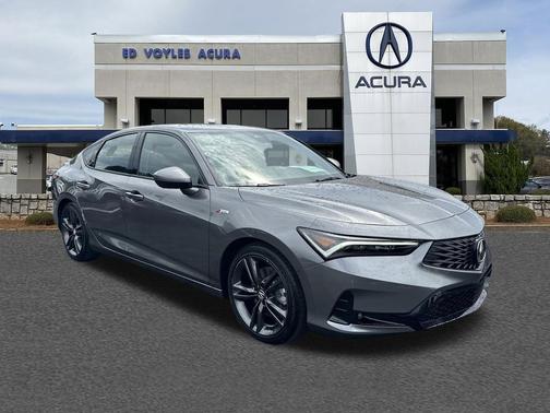 Liquid Carbon Metallic 2025 Acura Integra w/A-Spec Package
