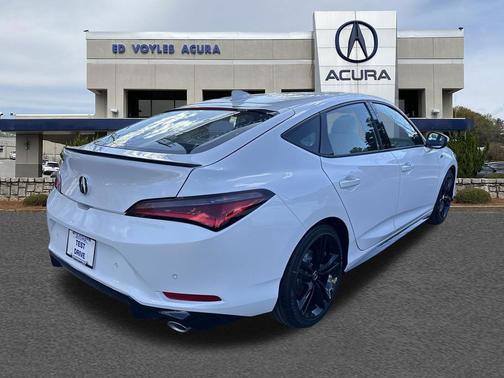 Platinum White Pearl 2026 Acura Integra w/A-Spec Technology Package