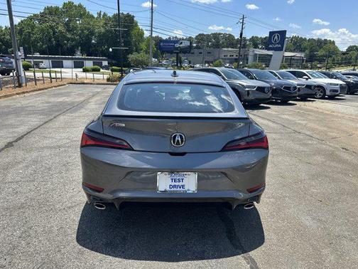 Liquid Carbon Metallic 2025 Acura Integra w/A-Spec Package