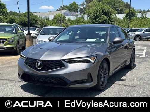 Liquid Carbon Metallic 2025 Acura Integra w/A-Spec Package