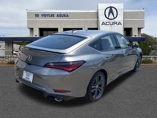 Liquid Carbon Metallic 2025 Acura Integra w/A-Spec Package
