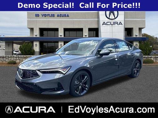 Liquid Carbon Metallic 2025 Acura Integra w/A-Spec Package