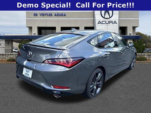 Liquid Carbon Metallic 2025 Acura Integra w/A-Spec Package
