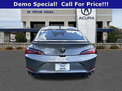 Liquid Carbon Metallic 2025 Acura Integra w/A-Spec Package