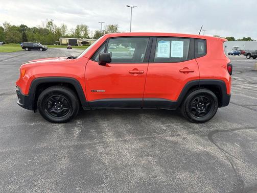 Omaha Orange 2018 Jeep Renegade Sport
