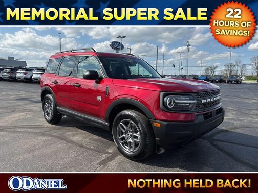 Ruby Red Met Tinted CC 2025 Ford Bronco Sport Big Bend