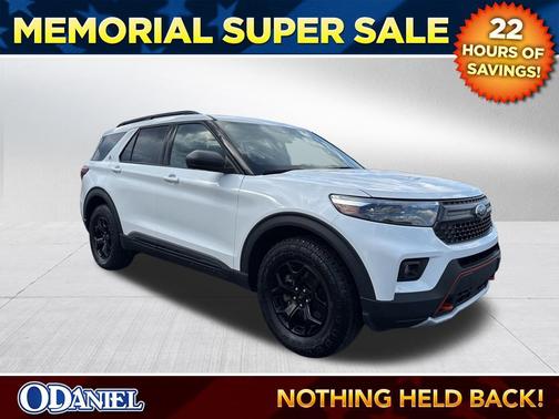 White Metallic 2023 Ford Explorer Timberline