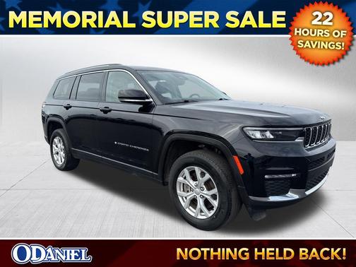 Diamond Black Crystal Pearlcoat 2023 Jeep Grand Cherokee L Limited