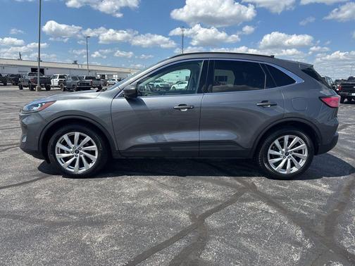 Gray Metallic 2021 Ford Escape Titanium