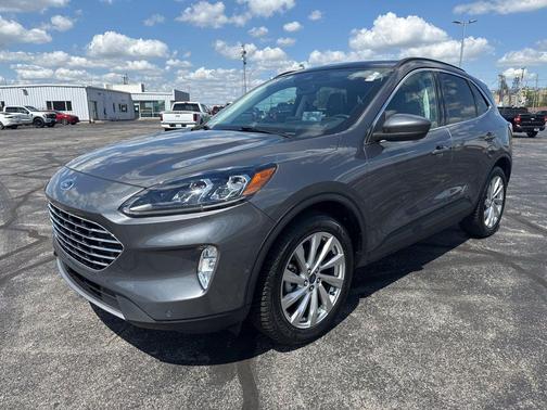 Gray Metallic 2021 Ford Escape Titanium