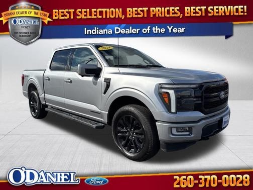 Iconic Silver Metallic 2024 Ford F-150 Lariat