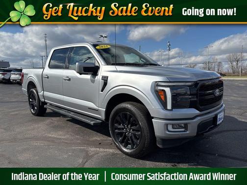 Iconic Silver Metallic 2024 Ford F-150 Lariat