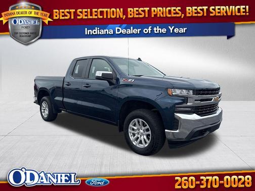 Northsky Blue Metallic 2020 Chevrolet Silverado 1500 LT