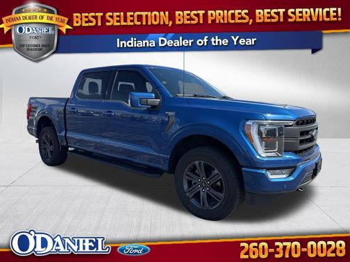 Atlas Blue Metallic 2023 Ford F-150 Lariat