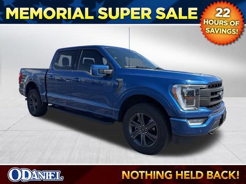 Atlas Blue Metallic 2023 Ford F-150 Lariat