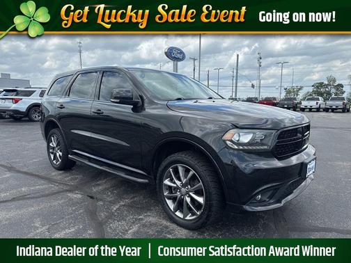 Brilliant Black Crystal Pearlcoat 2014 Dodge Durango R/T