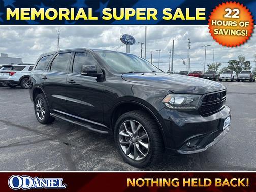 Brilliant Black Crystal Pearlcoat 2014 Dodge Durango R/T