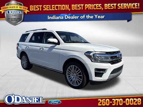 White Metallic 2024 Ford Expedition Limited