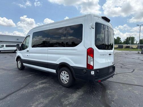 Oxford White 2024 Ford Transit-350 XLT