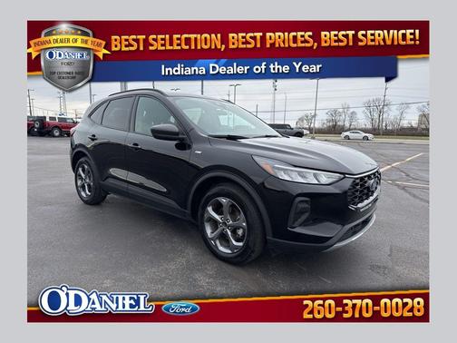 Black Metallic 2025 Ford Escape ST-Line