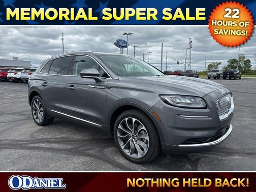 Gray Metallic 2023 Lincoln Nautilus Reserve