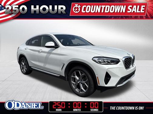 Alpine White 2024 BMW X4 xDrive30i