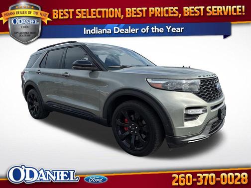 Silver Spruce Metallic 2020 Ford Explorer ST
