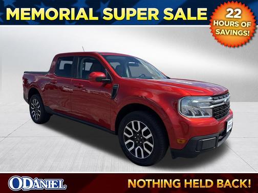 Chili Pepper Red 2023 Ford Maverick Lariat