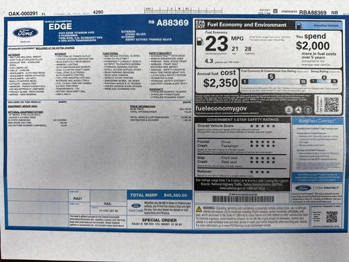 2024 Ford Edge Titanium