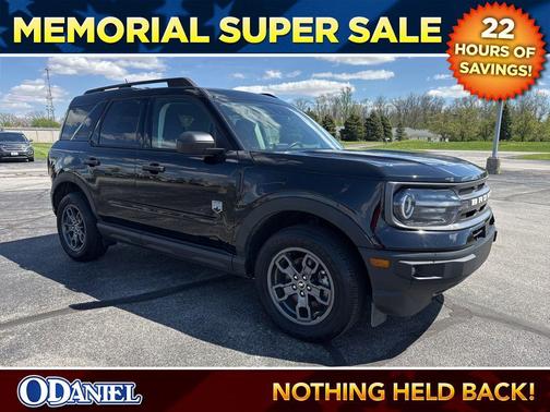 Shadow Black 2022 Ford Bronco Sport Big Bend