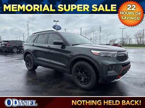 Green Metallic 2023 Ford Explorer Timberline