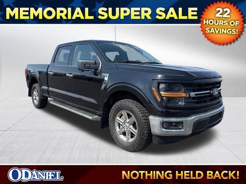 Agate Black Metallic 2024 Ford F-150 XLT