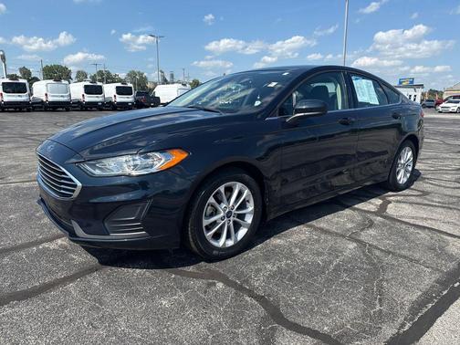 Blue Metallic 2020 Ford Fusion SE
