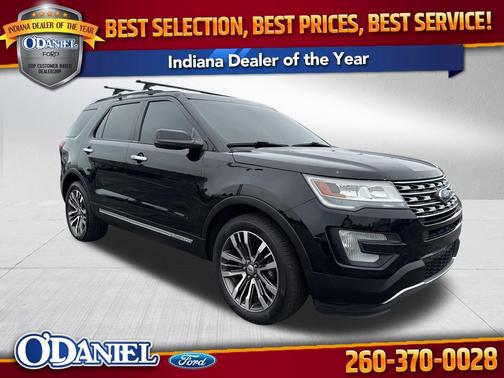 Shadow Black 2016 Ford Explorer Limited