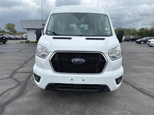 Oxford White 2022 Ford Transit-350 XLT