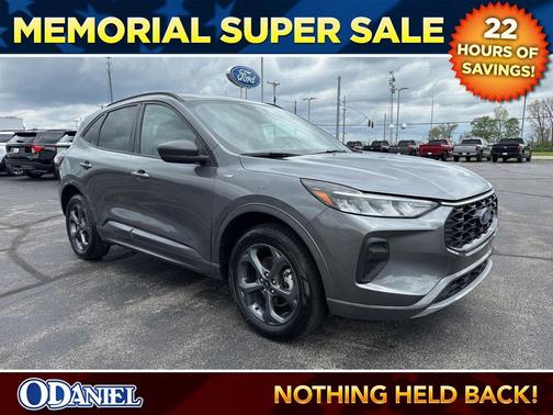 Gray Metallic 2024 Ford Escape ST-Line