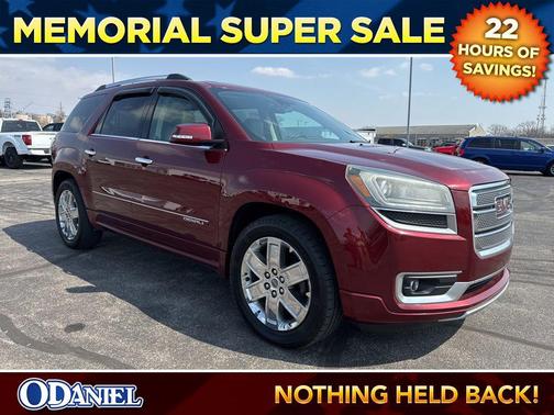 Crimson Red Tintcoat 2015 GMC Acadia Denali