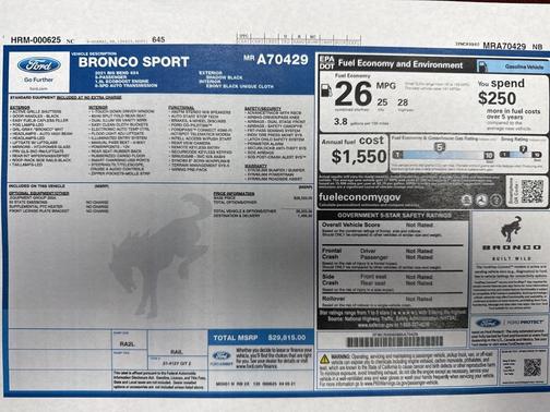 2021 Ford Bronco Sport Big Bend