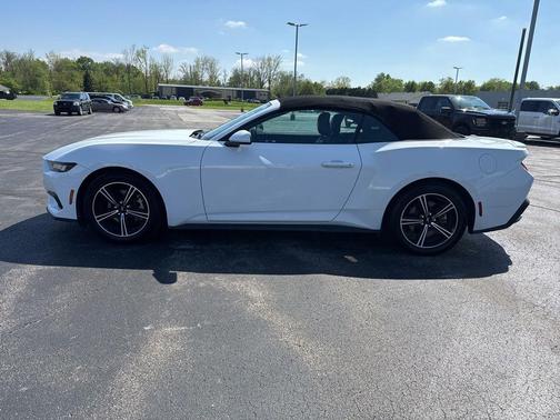 Oxford White 2025 Ford Mustang EcoBoost Premium
