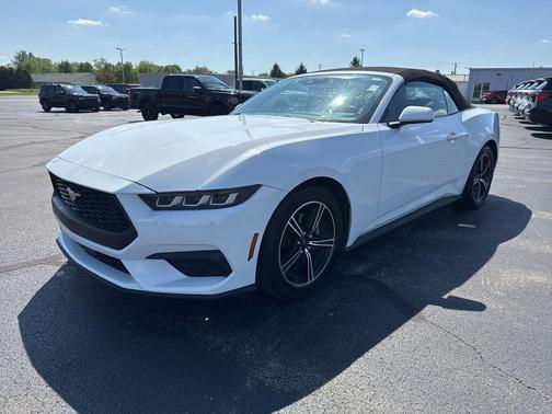 Oxford White 2025 Ford Mustang EcoBoost Premium