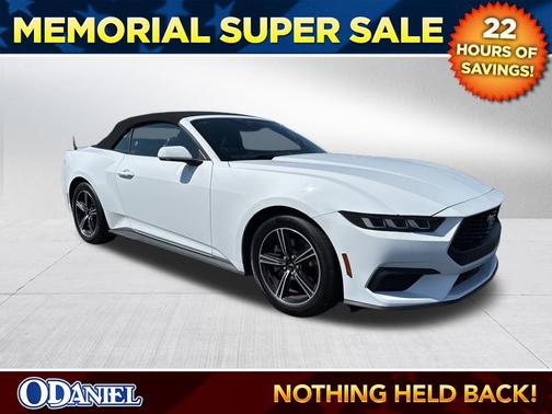Oxford White 2025 Ford Mustang EcoBoost Premium