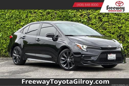 Midnight Black 2024 Toyota Corolla SE