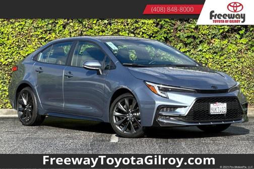 Blue Metallic 2025 Toyota Corolla SE