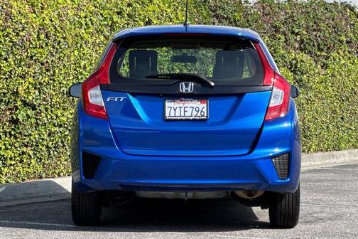 Aegean Blue Metallic 2017 Honda Fit LX