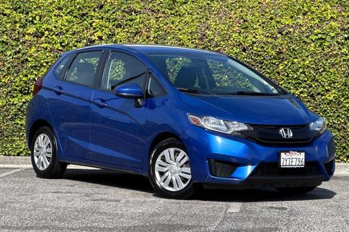 Aegean Blue Metallic 2017 Honda Fit LX