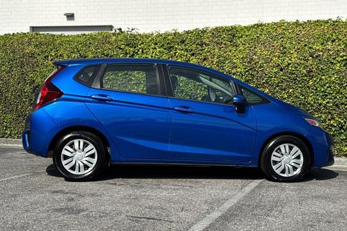 Aegean Blue Metallic 2017 Honda Fit LX