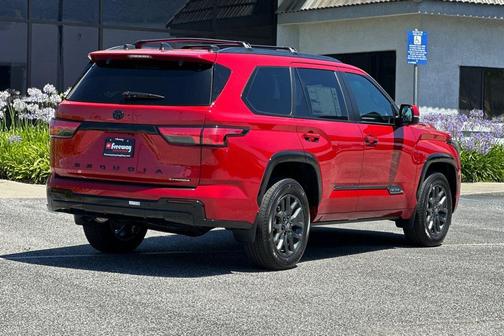 Supersonic Red 2026 Toyota Sequoia Platinum